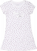 Нічна сорочка Фламінго для дівчаток р.104 молочний із малюнком 321-1007 