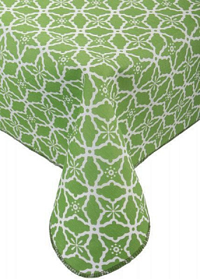 Скатерть Ginestra клен 140x140 см зеленый Gemitex 