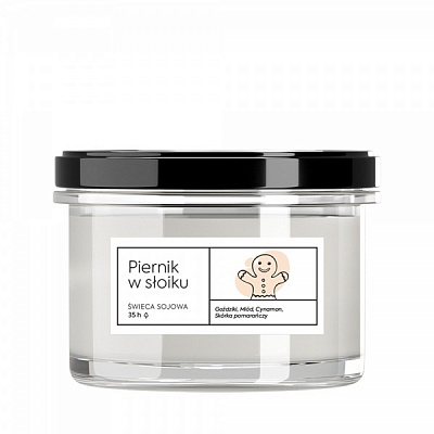 Свеча ароматическая Aroma Home Kraft series Пряник в банке 140 г 103293 