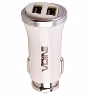 Автомобильный прикуриватель Voin C-2411W 2USB (12 / 24V - 5V 2,4A)