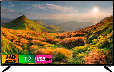 Телевизор Bravis LED-32G5000 + T2 black