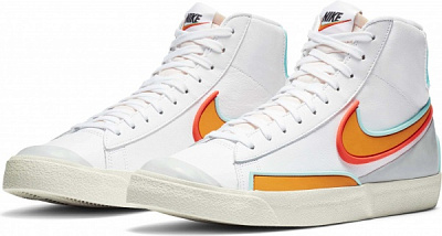Кеды Nike BLAZER MID '77 INFINITE DA7233-100 р.US 10 белый