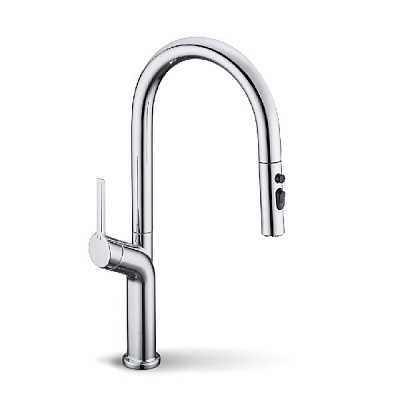 Змішувач для кухні FADO S.r.l MIX021011C висувний хром