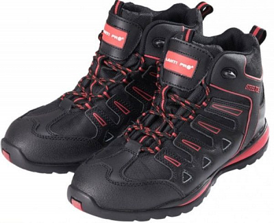 Ботинки рабочие Lahti Pro комбинированные р.43 L3010743 черный с красным