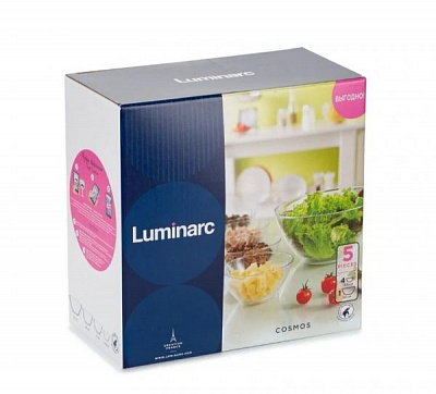 Набор салатников Космос Р6766 Luminarc