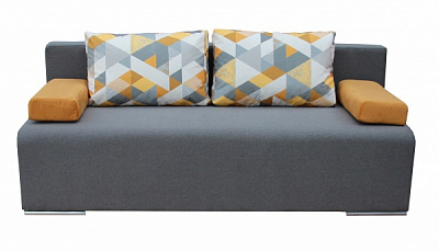 Диван прямий Берегиня Аполо сірий 1940x910x770 мм