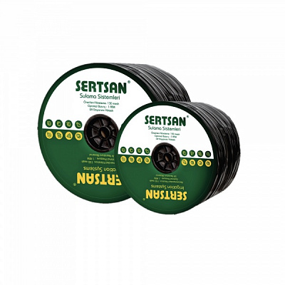 Стрічка крапельного поливу Sertsan діаметр 17 мм/6 мл-0,15 мм/відстань 20 см/1,6 л (250-15001)