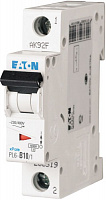 Автоматический выключатель Eaton 1п 10A PL6-B10/1 6kA 286519