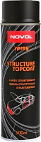 Лак Structure Topcoat NOVOL 500 мл 34502 Чорний