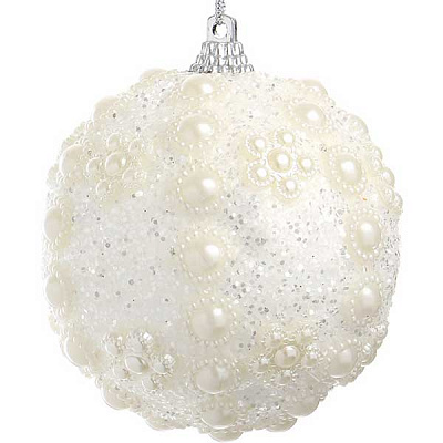 Кулька новорічна Молочний шлях SDA120560W 60 мм
