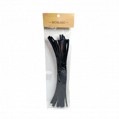 Декоративний елемент Мікс без люрекса чорного кольору 24 шт. Річ-Ленд