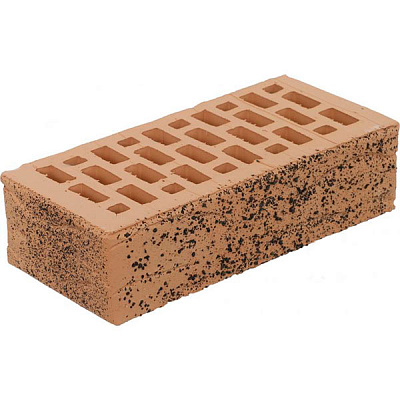 Цегла керамічна СБК із темним декором жовтий солом'яний