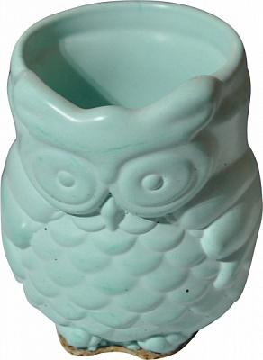 Кашпо декоративное Sovos бирюзовый бетон