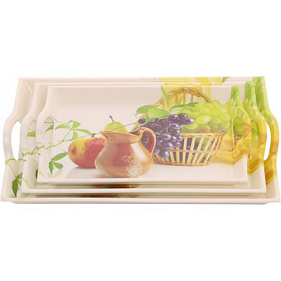 Набор подносов Натюрморт 3 шт