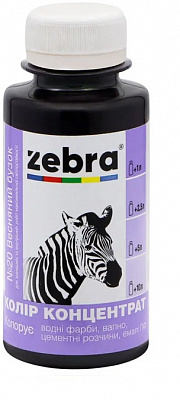 Колорант ZEBRA концентрат №20 весенняя сирень 100 мл