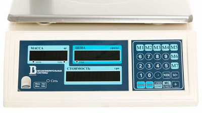 Весы торговые VIS 15ВП1-ТC 15 кг 