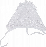 Чепчик дитячий Моя планета мереживний №6 р.44,48,52 К-041 р.52 в асортименті