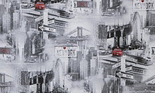 Шпалери вінілові на флізеліновій основі MEGAPOLIS 9182-19 1,06x10,05 м 