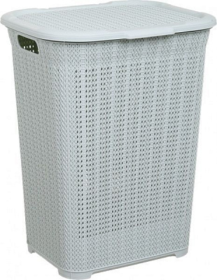 Корзина для белья FLOsoft 50 л зеленая