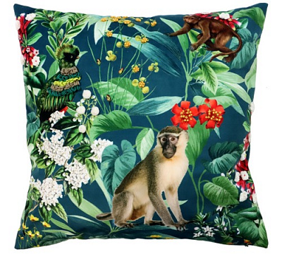Наволочка декоративна Jungle, 100% поліестер 45x45 см різнокольоровий HOFF
