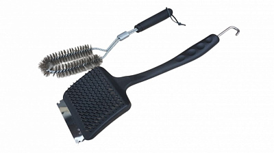 Набор инструментов для гриля Time Eco лопатка и ершик TS-40B