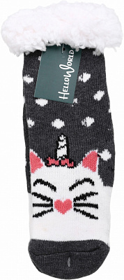 Носки детские унисекс HW Животные с отворотом ERS р. 19-22 в ассортименте