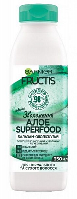 Бальзам Fructis Fructis Superfood Алое Увлажнение 350 мл