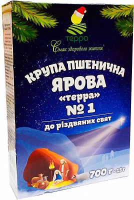 Крупа пшенична Терра ярова 700г 4820015733078