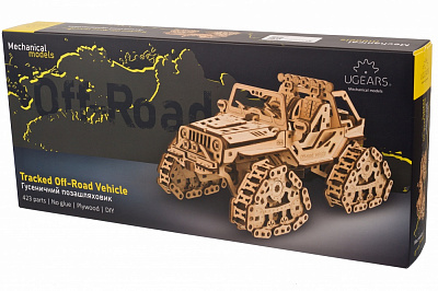 3D-пазл UGEARS Гусеничний позашляховик