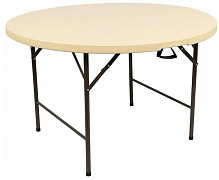 Стіл розкладний SKIF Outdoor Event Round 122x122 см бежевий 3890408