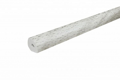 Штапик ПВХ ОМиС декоративный 14х14х2750 мм вяз серебряный
