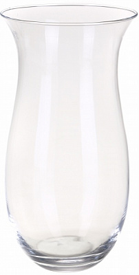 Ваза стеклянная прозрачная H320D160 32 см 