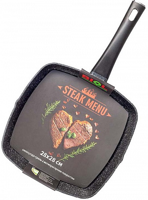 Сковорода-гриль Biol 28 х 28 см Steak Menu 28144Р