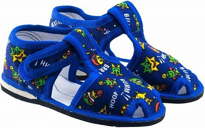 Тапочки для мальчиков Экотапок Сандалик новый синие 1085 р.23