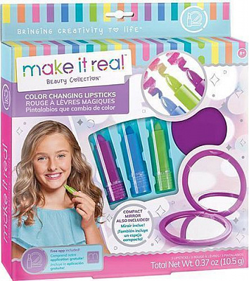 Набір Make it Real з трьох блисків для губ Маленька модниця