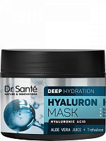 Маска для волос Dr. Sante Увлажнение и восстановление HYALURON HAIR Deep hydration 300 мл