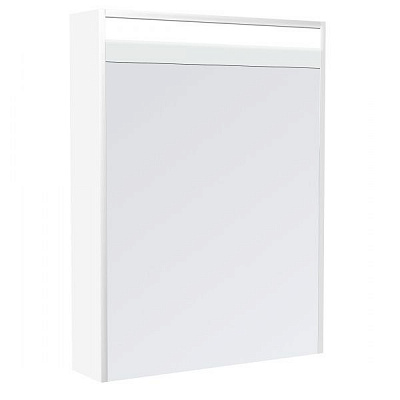 Зеркальный шкаф Imprese Blatna L M6008Wс подсветкой белое 60х80 см 