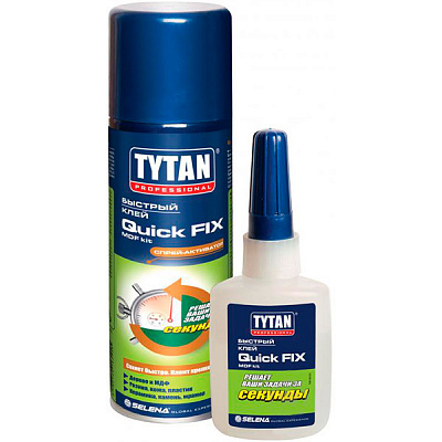 Клей Tytan Quick FIX 50+200 мл з активатором