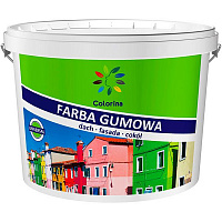 Краска резиновая акриловая COLORINA мат серый 1,2кг