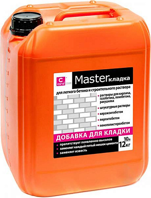 Добавка для кладки Coral MasterКладка 10 л