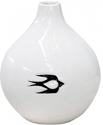 Ваза 1605-14 белая 12х12х14 см