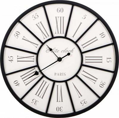 Часы настенные Rome белый 35x5,5 см