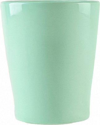 Горщик керамічний круглий 1,6 л зелений (DH-FLOWERS-29 GREEN)