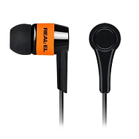 Навушники Real-El Z-1005 білий/помаранчевий