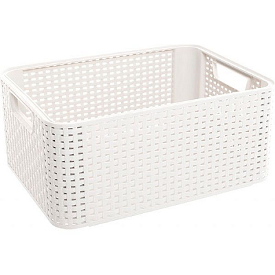 Кошик пластиковий Curver Style M кремовий 170x287x386 мм