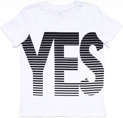 Футболка для мальчиков LINCOLN&SHARKS 2I3901 р.152 белый 