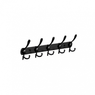 Вешалка с крючками Trento черный матовый 60988