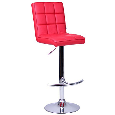 Стілець барний AMF Art Metal Furniture барний Хокер Версаль скаден червоний