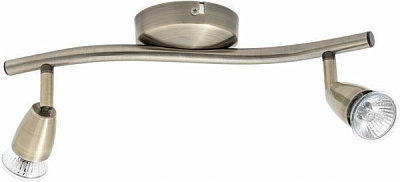 Спот Rabalux Norman 2x50 Вт GU10 бронзовый 6556 