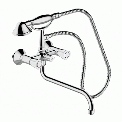 Змішувач для ванни Bravat Duo F6133186CP-LB